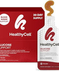 Healthycell Glucose Support Supplement To Support Balanced Blood Sugar - Berberine Cinnamon & Chromium For Healthy Insulin Function & Proper Glucose Metabolism - 30 Gel Packs Apple Cinnamon Flavored