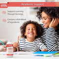 Buried Treasure Added Attention Children's Learning Support with GABA DHA Vitamin B and Herbal Blend Aid Healthy Brain Functions Improved ShortTerm Auditory Memory Focus and Behavior 16.54 oz