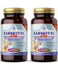 Solgar Kangavites Bouncin Berry Flavor - 120 Chewable Tablets Pack Of 2 - Complete Multivitamin & Mineral Formula For Children - Vegan Gluten Free