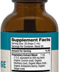 BareOrganics Adrenal Recharge Liquid Drops, Herbal Supplement, 1 Ounce