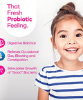 Florajen Kids Probiotics Daily Gut Health & Immune Support Supplement Constipation And Bloating Relief 120 Capsules (Refrigerated)