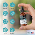 Athletes Foot Spray Extra Strength Natural Ingredients Itchy Skin Relief Ringworm Jock Itch Odor Apple Cider Vinegar Remedy For Men Women Marie Originals