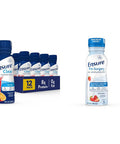 Ensure Clear Nutrition Liquid Drink 0G Fat 8G Of Protein Mixed Fruit 10 Fl Oz (Pack Of 12) & Pre-Surgery Clear Carbohydrate Drink Strawberry 10 Fl Oz (Pack Of 4)