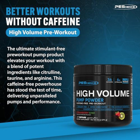 Pescience Pre Workout Stack â€“ Prolific & High Volume Sour Peach Candy Nitric Oxide Booster â€“ 40 & 36 Scoops L Arginine Nitrate L Citrulline Pre Workout Powder For Men & Women