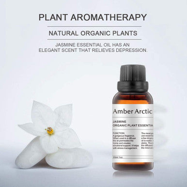 Jasmine Essential Oil 30ml, 100% Pure Natural Aromatherapy Oil for Diffuser, Massage, Skin, Perfume
