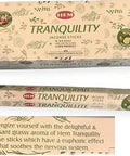 HEM - Tranquility - Incense Sticks - Pack of 6 (20 Sticks Each 120 Total)