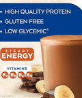 Atkins Chocolate Banana Protein Shake 15G Protein & CafÃƒÂ© Caramel Iced Coffee Protein Shake 15G Protein Low Glycemic 3G Net Carb 1G Sugar Keto Friendly