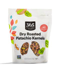 365 by Whole Foods Market Dry Roasted Pistachio Kernels No Salt Added 10 Ounce