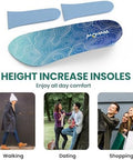 Welnove 3 Layers Adjustable Height Increase Insoles - Welnove 3/4 Length Heel Lifts Inserts For Women Men - Shoe Insoles For Leg Length Discrepancy Heel Pain Spurs Achilles Tendinitis (Size L 0.6-1 Inch)