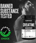 Jacked Factory Nitrosurge Build Pre Workout With Creatine For Muscle Building (30 Servings Arctic White) & Creatine Monohydrate Powder For Muscle Growth & Increased Strength (85 Servings Unflavored)