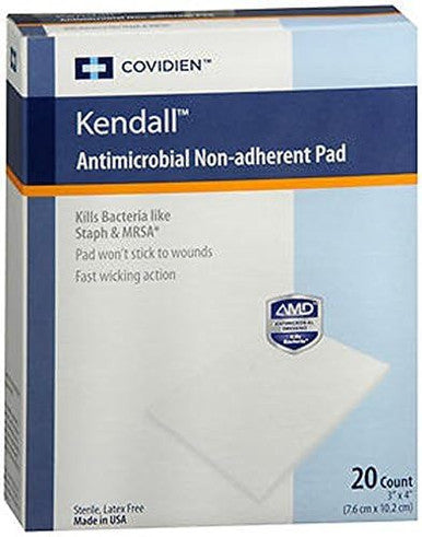 Kendall Antimicrobial Gauze Sponges 20 Count By Kendall