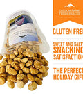 Oregon Farm Fresh Snacks Toffee Peanuts - Sun-Baked Sweet Covered in Toffee - Locally Made Butter Snack - All Natural Ingredients - Resealable Bag Guarantees Freshness (24oz)