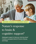 Gaia Herbs Agile Mind Brain & Cognitive Support Herbal Supplements With Organic Turmeric Root Bacopa Black Pepper And Ginkgo Biloba 60 Vegan Liquid Phytocapsules (30Day Supply)