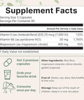Micro Ingredients Magnesium Citrate 400Mg 240 Capsules With Vitamin D3 1000Iu & B6 Muscle Heart & Digestive Health Elemental Mineral & Vitamins Complex Non-Gmo