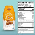 SweetLeaf Sweet Drops Flavored Stevia Liquid Sweetener Stevia Extract Zero Calories Gluten Free Keto Friendly Non GMO Natural Flavors Sugar Alternative Caramel 1.7 Fl Oz (Pack of 6)
