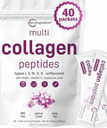 Micro Ingredients Multi Collagen Peptides Powder Packs 40 Stick
