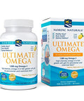 Nordic Naturals Ultimate Omega In Fish Gelatin Lemon Flavor - 60 Soft Gels - 1280 Mg Omega-3 - High-Potency Fish Oil Supplement - Epa & Dha - Promotes Brain & Heart Health - Non-Gmo 30 Servings