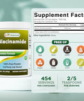 Best Naturals Niacinamide (Vitamin B3) Pure Powder 1 Pound