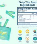 Hiya Kids Probiotic 10 Billion Cfu With Clinically-Studied Strains For Ages 2 Supports Gut Health & Immune 0G Sugar 20 Stick Packs For Toddlers & Kids