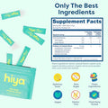 Hiya Kids Probiotic 10 Billion Cfu With Clinically-Studied Strains For Ages 2 Supports Gut Health & Immune 0G Sugar 20 Stick Packs For Toddlers & Kids