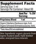 Global Healing Elderberry & Eusacea and Zinc Kit - Vegan Antioxidant Immune Support Against Harmful Organisms & Organic Liquid Supplement Drops Support Immune System & Cell Growth - 2 Fl Oz Each