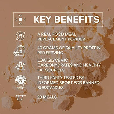 Bare Performance Nutrition Bpn Strong Food Complete Nutrition Meal Cinnamon Roll