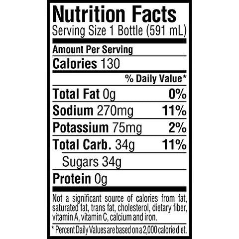 Gatorade Thirst Quencher Sports Drink Fruit Punch 20oz Bottles 4 Pack Electrolytes for Rehydration