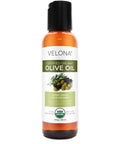 velona USDA Certified Organic Olive Oil - 64 Fl Oz | 100% Pure and Natural Carrier Oil | Extra Virgin, Unrefined, Cold Pressed | Cooking, Dressing, Face, Hair, Body & Skin Care | Use Today - Enjoy Results