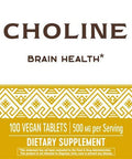 Nature'S Way Choline, 500 Mg, 100 Tablets, Pack Of 2