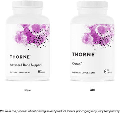 Thorne Advanced Bone Support - (Formerly Oscap) - Bone Health Supplement With Calcium And Vitamin D - 120 Capsules
