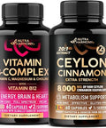 Nutraharmony Vitamin B Complex and Ceylon Cinnamon Capsules