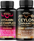 Nutraharmony Vitamin B Complex & Ceylon Cinnamon Capsules