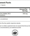 Swanson Glucosamine Sulfate 2Kcl 500 Milligrams 400 Capsules