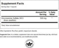 Swanson Glucosamine Sulfate 2Kcl 500 Milligrams 400 Capsules