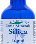 Eidon Liquid Silica Mineral Concentrate Silica Supplement for Hair Collagen Production Vegan Gluten Natural Bioavailable Ionic No Preservatives Silica Drops 2 Oz Bottle