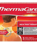 Thermacare Portable Heating Pad Neck And Shoulder Rain Relief Patches Multi-Purpose Heat Wraps 3 Count