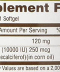 Mason Vitamins D 3 10,000 Iu Softgels, 30 Count