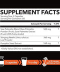 Havasu Nutrition Black Seed Oil Organic Cold Pressed Liquid (8 Fl Oz) & Pumpkin Seed Oil With Saw Palmetto For Men (60 Servings)
