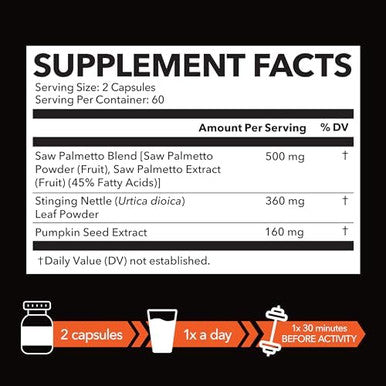 Havasu Nutrition Black Seed Oil Organic Cold Pressed Liquid (8 Fl Oz) & Pumpkin Seed Oil With Saw Palmetto For Men (60 Servings)