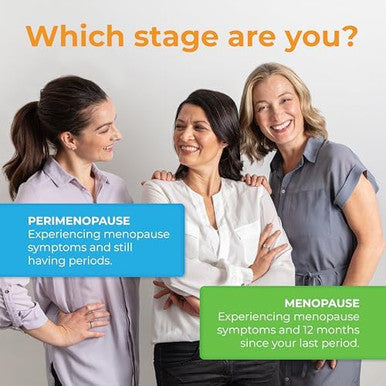 Health & Her Perimenopause Mind+ Cognitive Function Support For Early Stage Of Menopause Mental Energy Supplements For Women With Vitamins Gluten Nongmo Vegan (30 Ct 1 Month)