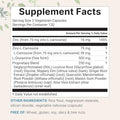 Zinc Carnosine 75Mg 240 Veggie Capsules 10In1 Zinc Supplements For Men and Women With Glutamine Dgl Licorice Quercetin Slippery Elm Bark and Ginger Root NonGmo Gluten