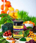Dr. Schulzes SuperFood Plus Vitamin Mineral Herbal Concentrate Daily Nutrition Increased Energy GlutenFree NonGMO Vegan 390 Tabs Packaging May Vary