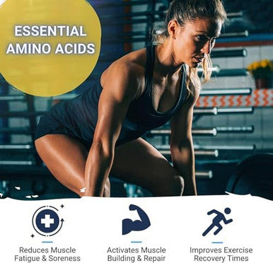 Gaspari Nutrition Proven Eaas Vegan Fermented Eaas Enhances Recovery & Replenishes Electrolytes Non Gmo (30 Servings Lemon Ice)