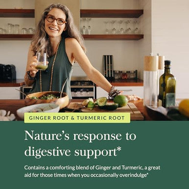 Gaia Herbs Ginger Supreme Supports Healthy Digestion And Relieves Occasional Nausea With Organic Ginger Root And Turmeric Root 60 Vegan Liquid Phytocapsules (60Day Supply)