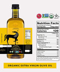 Terra Delyssa First Cold Pressed Organic Extra Virgin Olive Oil, Single Sourced, 1.5L Dark Plastic Bottle (51 fl. oz) - 1 Pack, Certified Kosher. Non-GMO, Naturally Rich in Antioxidants and Polyphenols