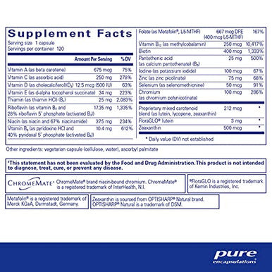Pure Encapsulations Multi T/D 120 vcaps