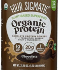 Four Sigmatic Plantbased Organic Complete Protein Powder Chocolate 20G Protein Usda Organic Gluten 21.6 Ounce (Pack Of 1)