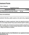 Swanson Albion Chelated Zinc Glycinate 30 Milligrams 90 Capsules (2 Pack)