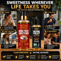 SubSugar Pure Monk Fruit Sweetener Home & Travel Bundle ÃƒÂ¢Ã¢â€šÂ¬Ã¢â‚¬Å“ 250ml Liquid Monk Fruit Drops + 30ml Travel Size ÃƒÂ¢Ã¢â€šÂ¬Ã¢â‚¬Å“ No Erythritol, Zero Sugar, Keto Friendly