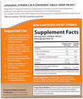 Aurora Nutrascience Mega Liposomal Glutathione 750 mg and Vitamin C 3000 mg Immune Support and Antioxidant Bundle